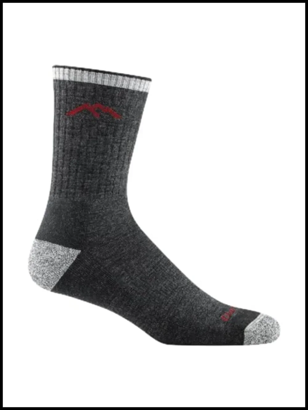 Premium Merino Wool Hiking Socks 6-Pack, Crew Height, Athletic Outdoor Trek